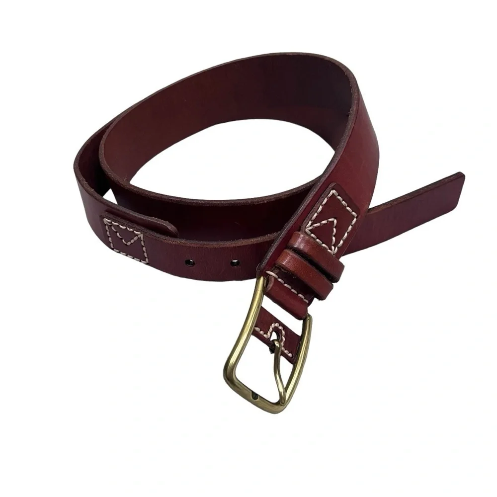 Michael Kors Leather Belt Brown